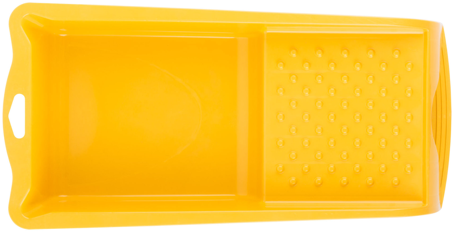 Ванночка для краски желтая 350х170 мм, педаль для фиксации (03996)