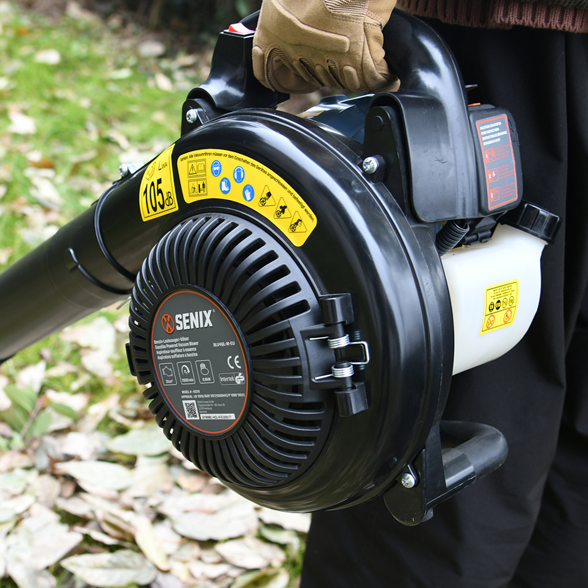 Воздуходувка-садовый пылесос бензиновая ,31 см3, 4-х тактная BLV4QL-M-EU