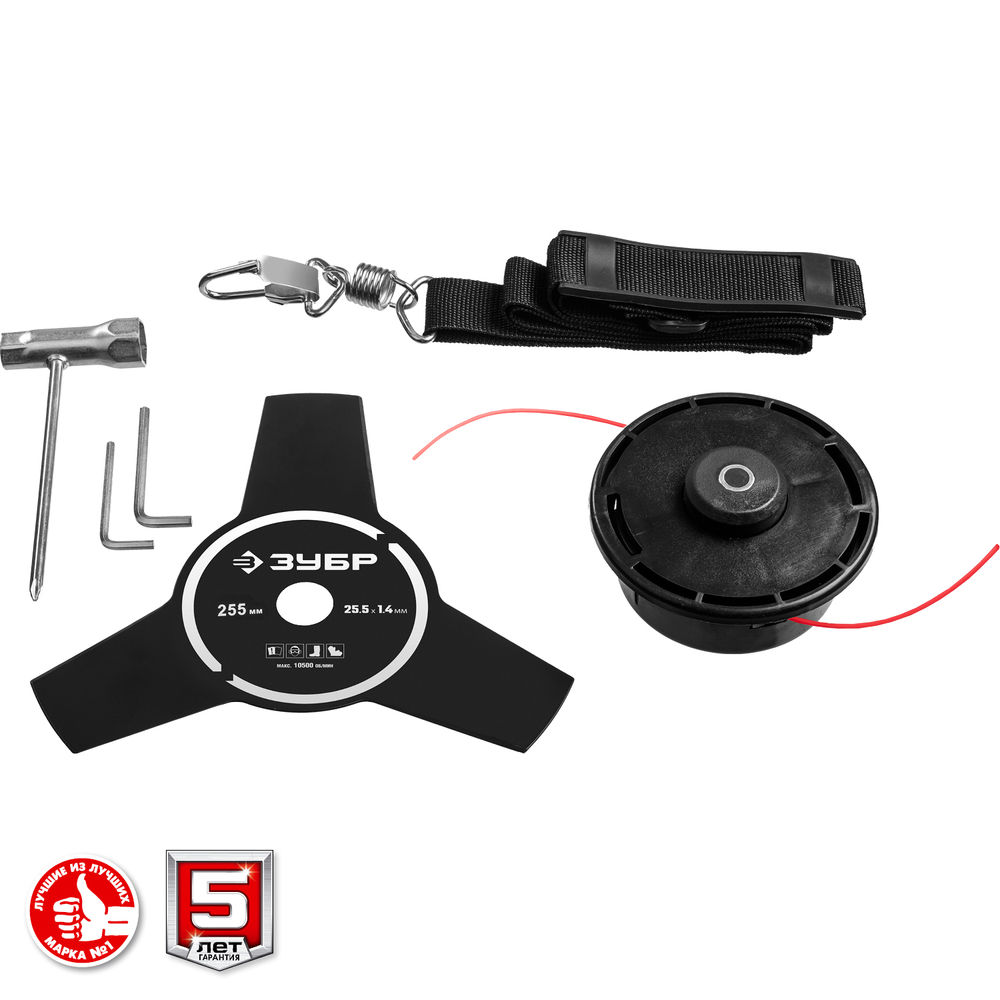 Триммер сетевой 1700 Вт ш/с 42 см ЗУБР КСВ-42-1700