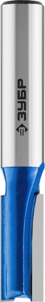 Фреза пазовая прямая 8 x 19 мм, хвостовик 8 мм ЗУБР Профессионал 28753-8-19