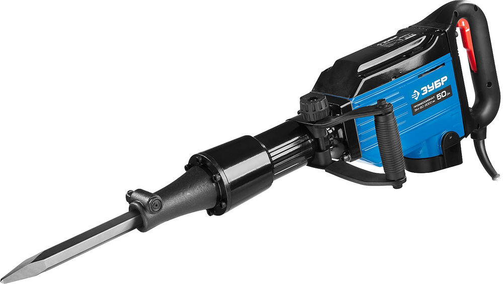 Отбойный молоток HEX-28 50 Дж, 2000 Вт, АВТ ЗУБР Бетонолом Профессионал ЗМ-50-2000 ВК