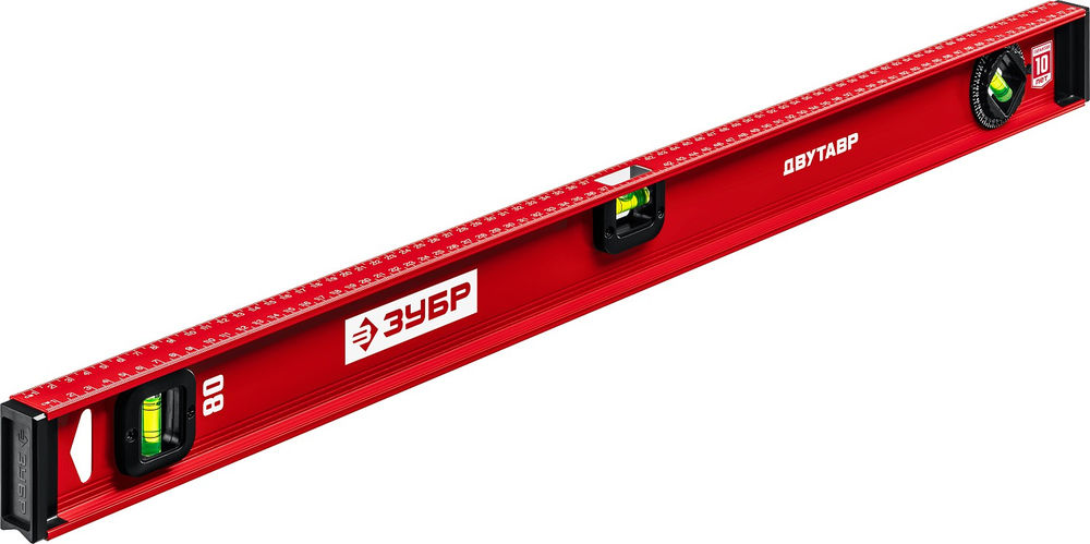 Уровень двутавровый с усиленным профилем 800 мм ЗУБР ДВУТАВР 4-34583-080_z01