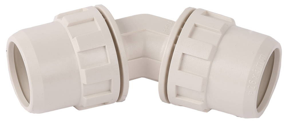 Соединитель угловой ШиреФит штуцер с гайкой - штуцер с гайкой 45° 20 мм ЗУБР 51491-20