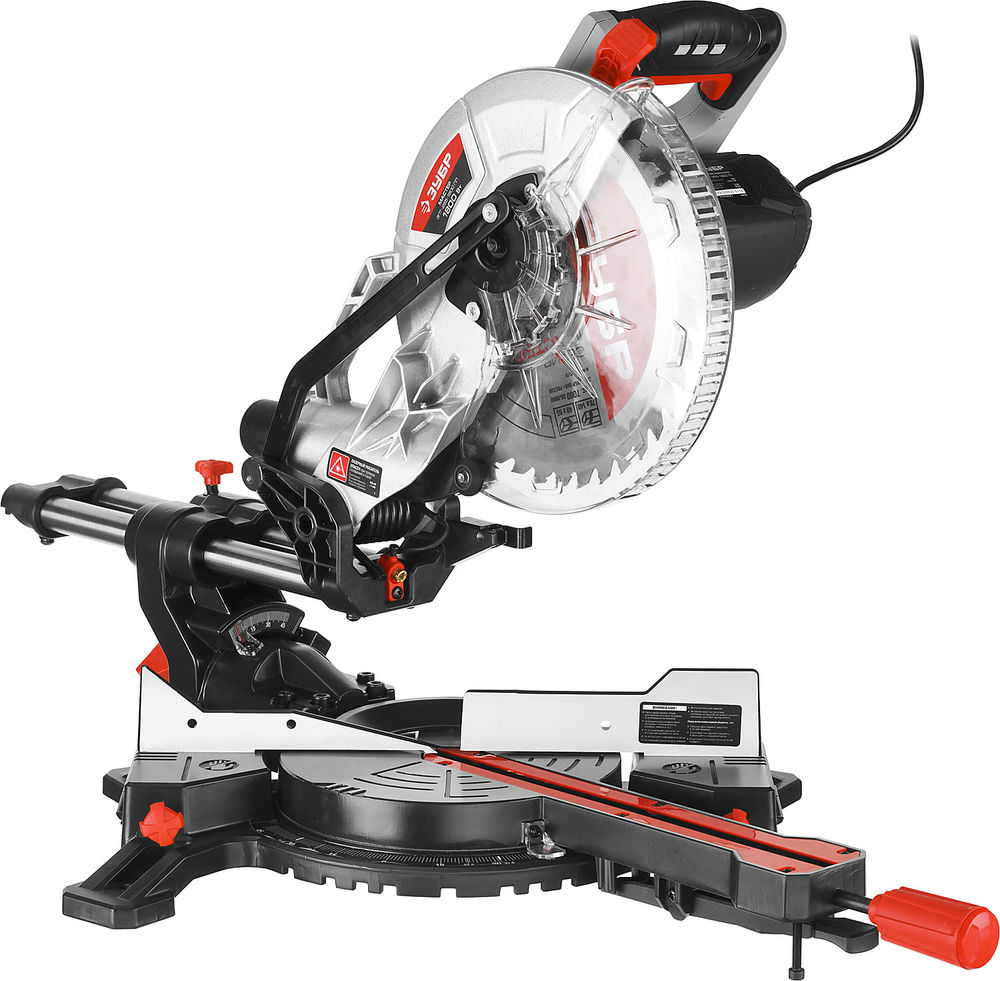 Пила торцовочная d 255 х 30 мм 1800 Вт с протяжкой ЗУБР ЗПТ-255-1800 ПЛ ЗПТ-255-1800 ПЛ