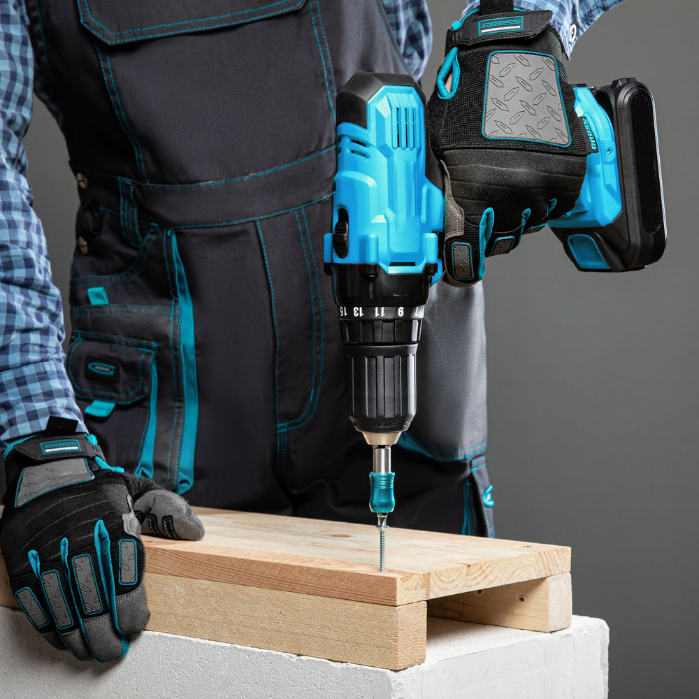 Адаптер для бит с держателем и двойным магнитом, 1/4 Gross (11342)