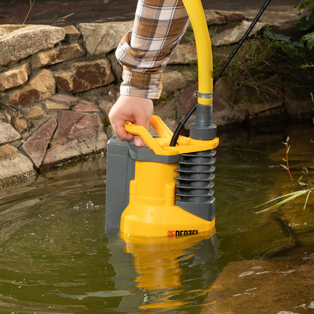 Дренажный насос DPХ950, Х-Pro, 950 Вт, подъем 8.5 м, 15500 л/ч Denzel (97227)