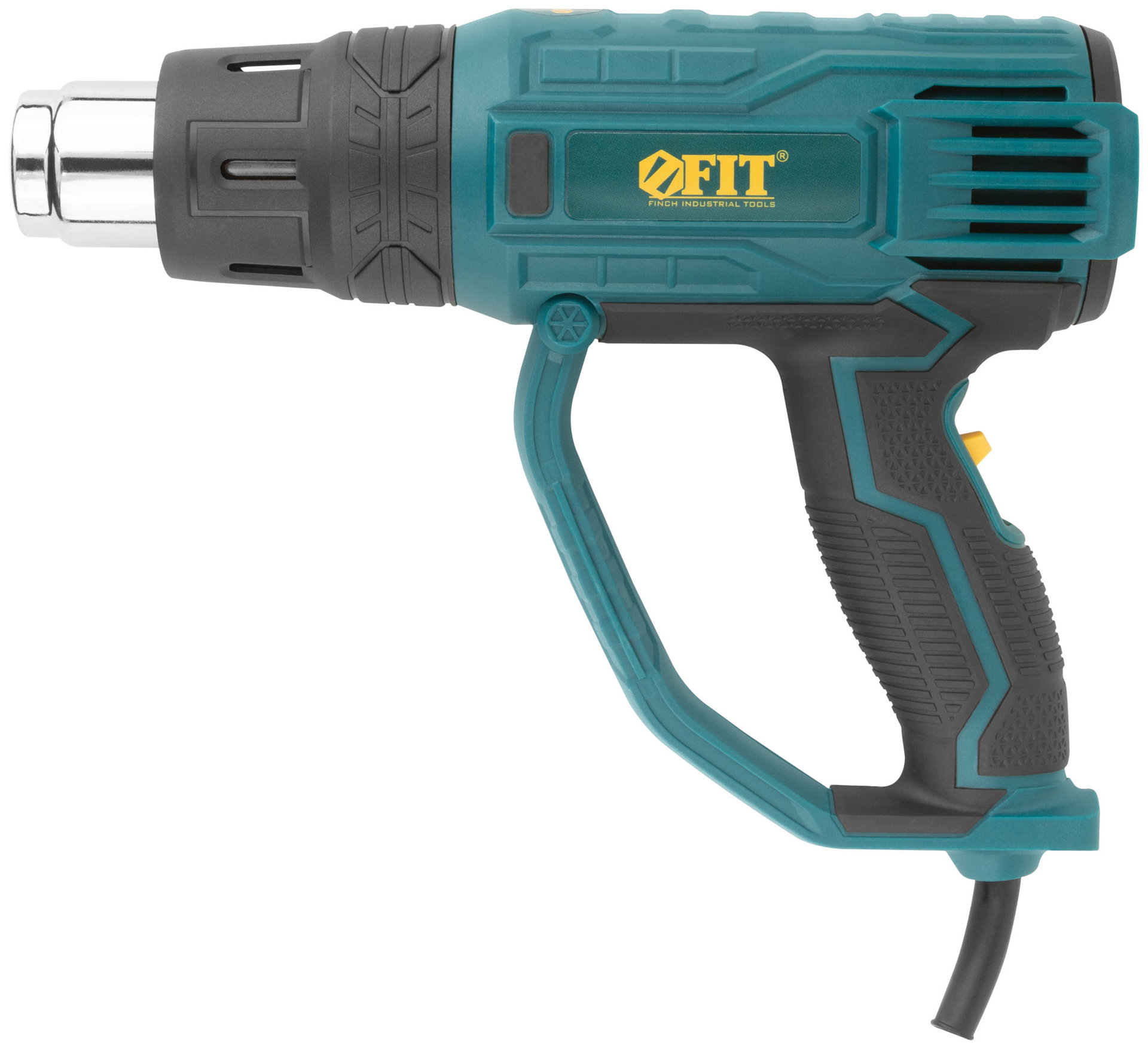 Фен технический 2000 Вт; 350/600 °C; 300/500 л/мин; рез. накл.; коробка (80612)