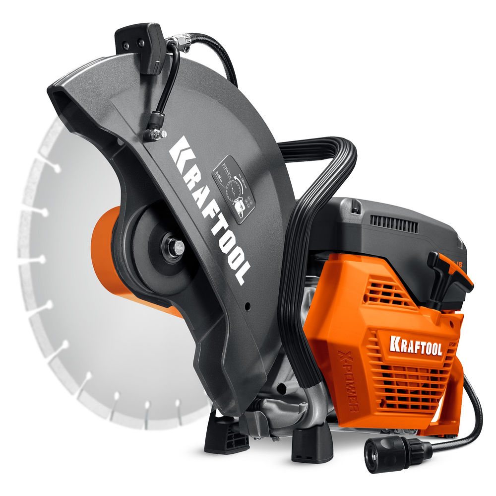 Бензорез (бетонорез) 3700 Вт, 400 мм по бетону, без диска K770-16 KRAFTOOL K770-16