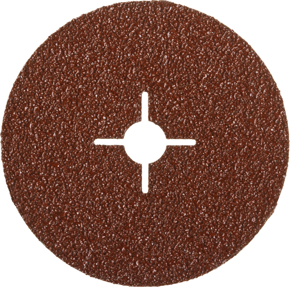 Круг шлифовальный фибровый Профи 125 x 22 мм, P24, для УШМ, 5 листов ЗУБР 35585-125-024