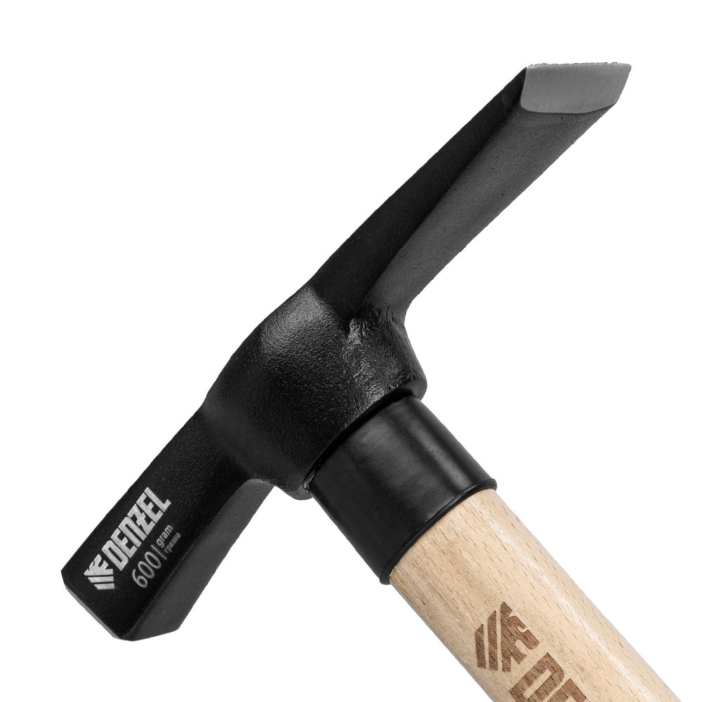 Молоток каменщика, 600 г, буковая рукоятка, EFP Denzel (10643)