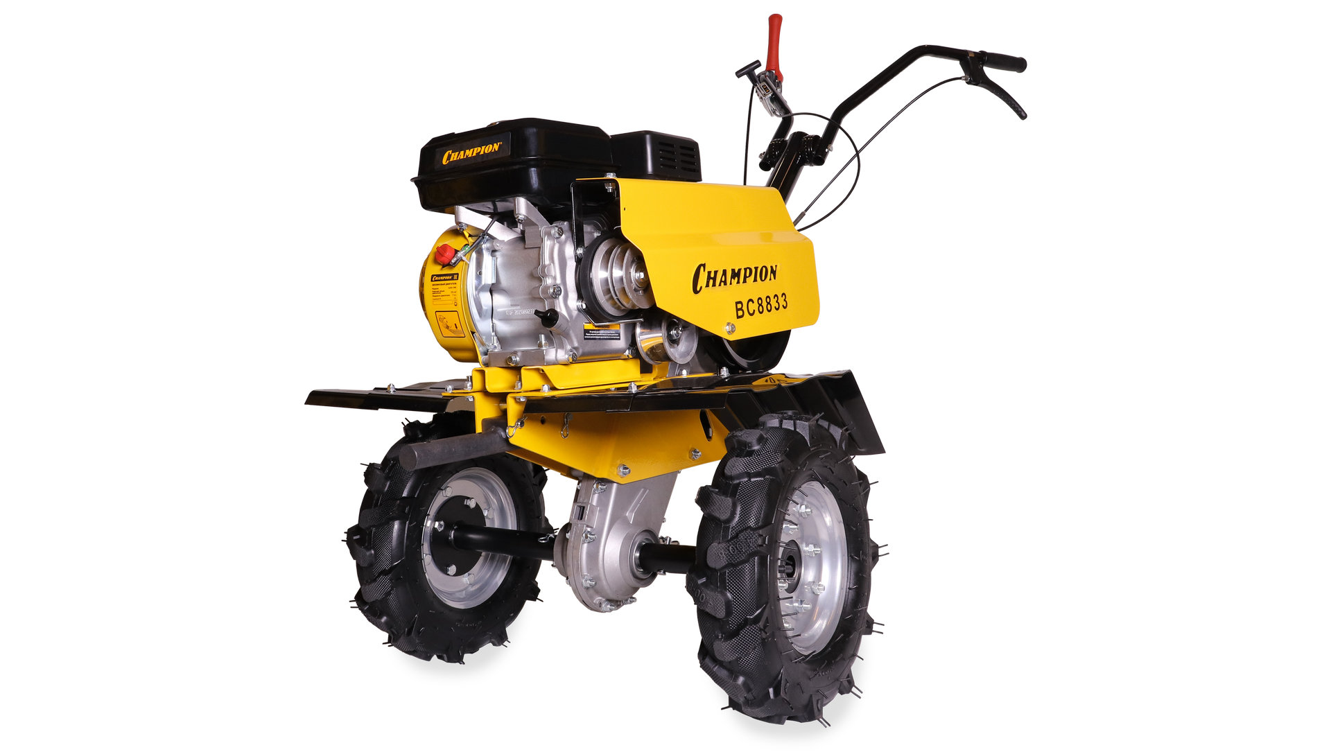 Мотоблок Champion ВC8833 (7лс 2F/1R 83см 33см 3,6л 84кг колеса 4/8 шкив) (BC8833)