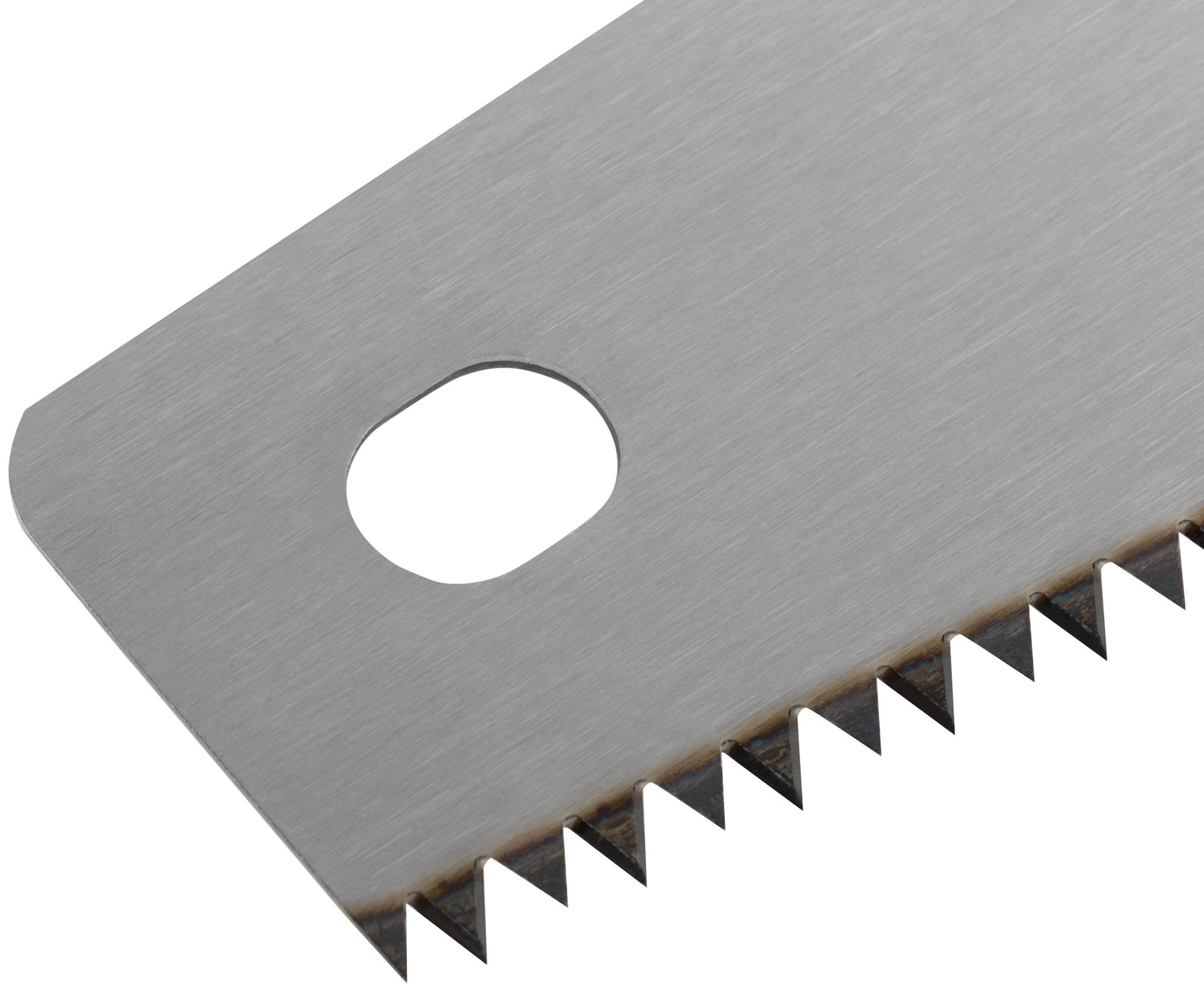 Ножовка по дереву, крупный каленый зуб 5 TPI, 2D заточка, пластиковая прорезиненная ручка 500 мм (40423)