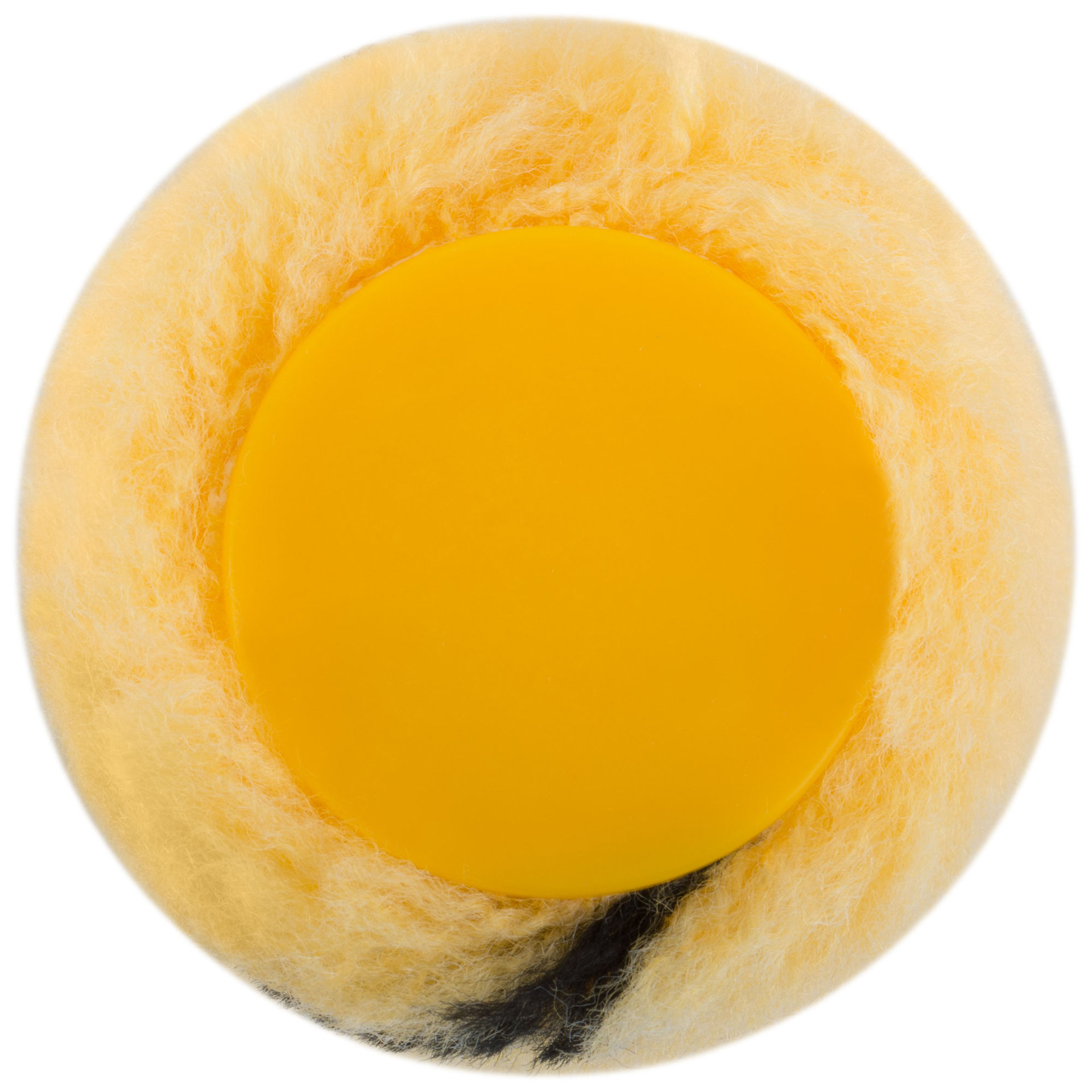 Ролик сменный полиакриловый бежевый с черной полосой миди, диам. 30/51 мм; ворс 10,5 мм, 100 мм (02627)