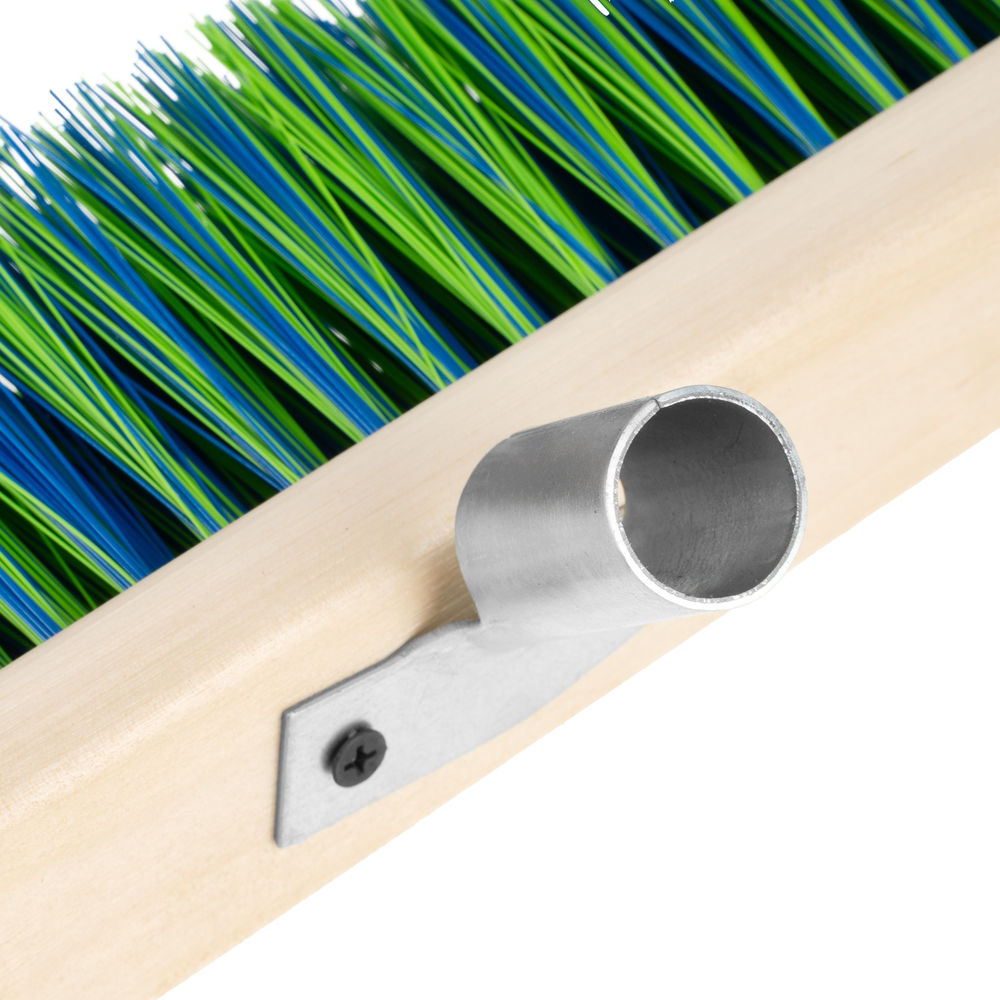 Щетка профессиональная для пола 400 мм, шестирядная, длинная щетина, железная тулейка , без черенка Сибртех (84623)