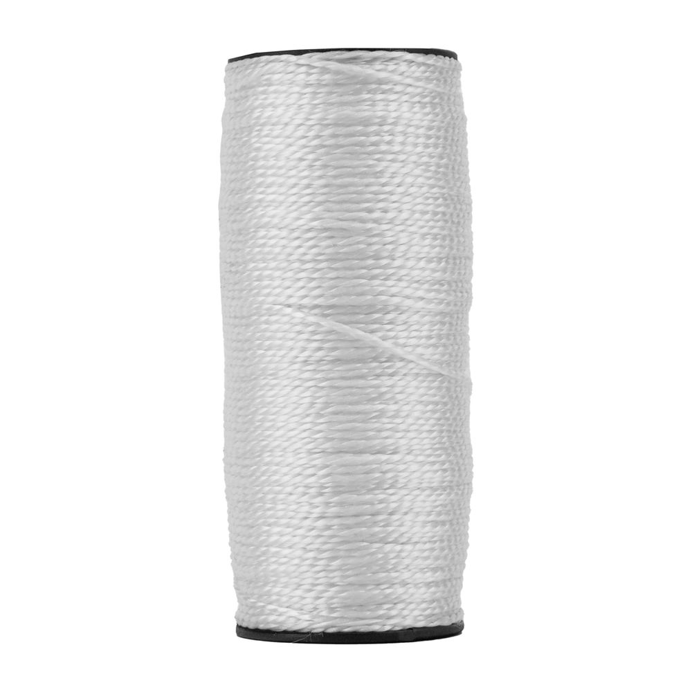 Шнур крученый полипропиленовый, 1.5 мм, L 100 м, на катушке, Сибртех (93961)