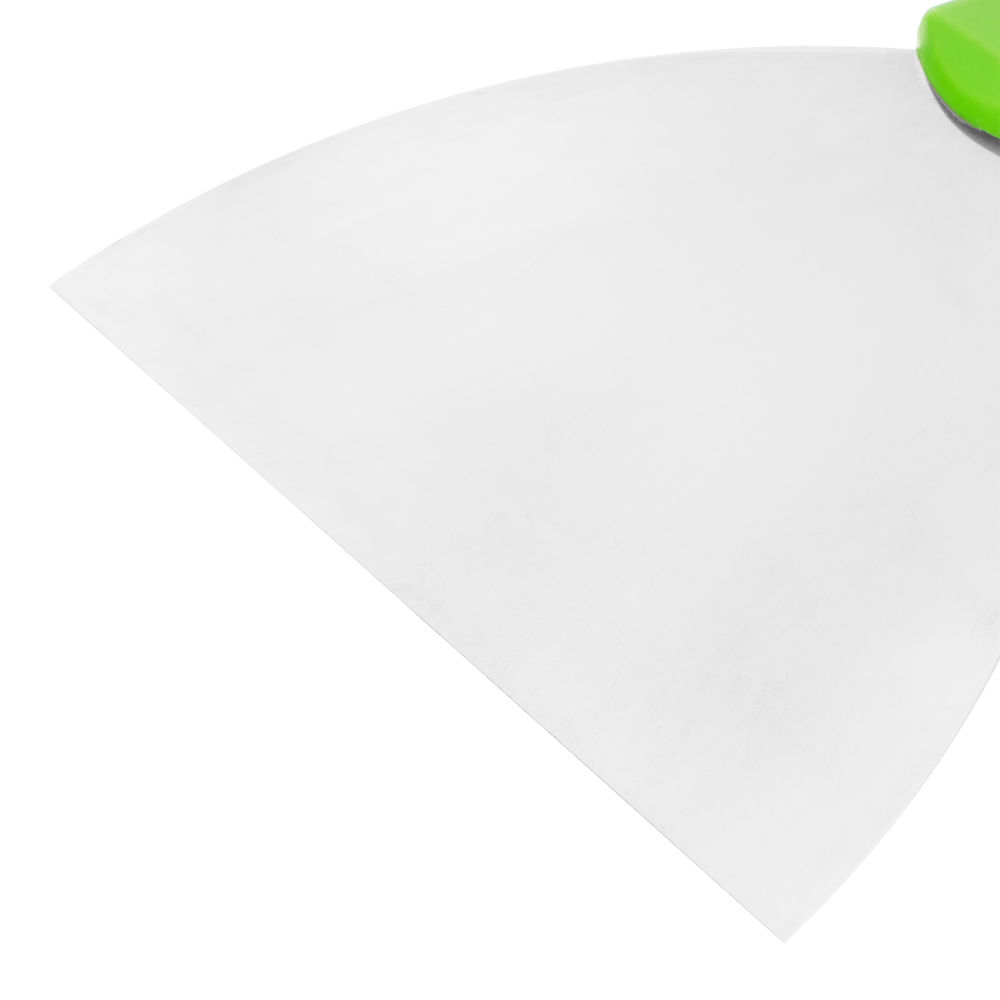 Шпательная лопатка из нержавеющей стали, 150 мм, пластмассовая ручка Сибртех (85550)