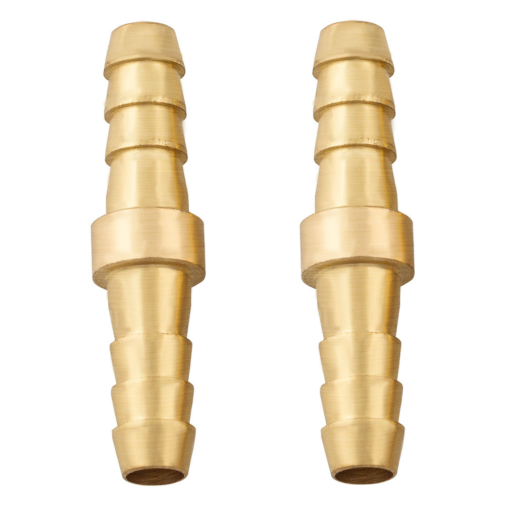 Штуцер елка двусторонний соединительный под шланг 8 мм, 2 шт, Stels (57062)