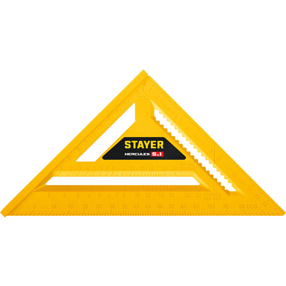 Угольник кровельный пластиковый универсальный 5-в-1 170 мм STAYER 34522-17