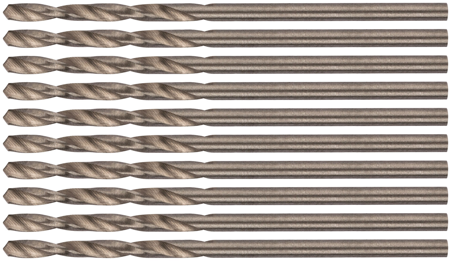 Сверла по металлу HSS полированные 2,0 мм (10 шт.) (33720)