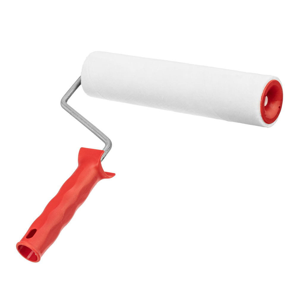 Валик Велюр, 250 мм, ворс 4 мм, D 48 мм, D ручки 8 мм, шерсть Matrix (80779)