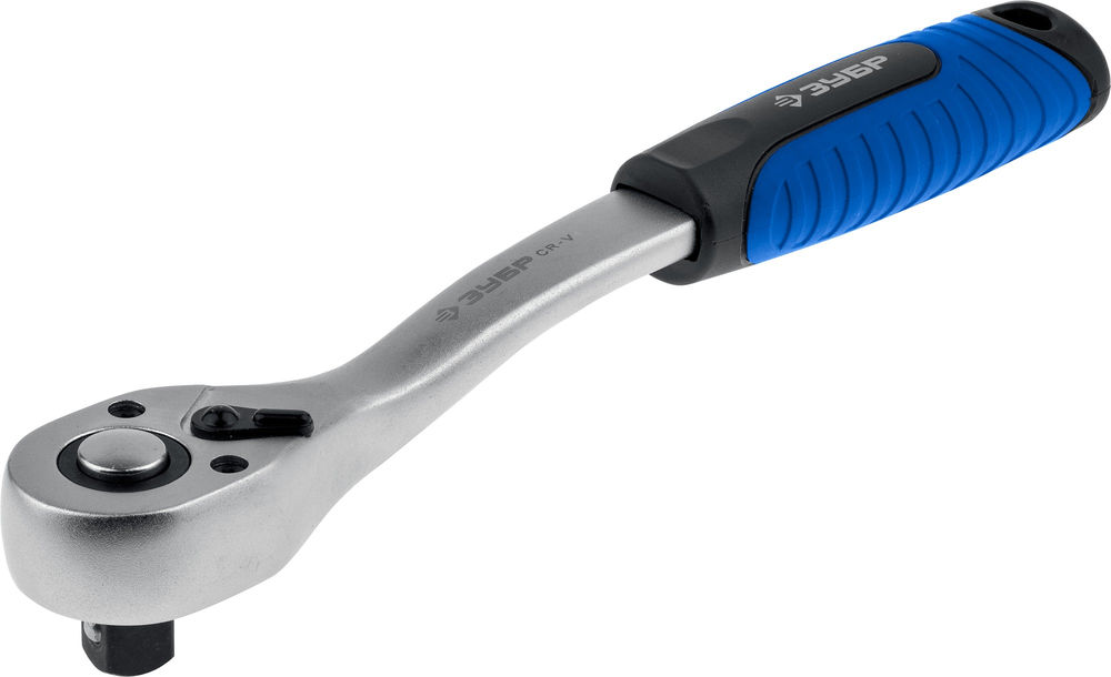 Трещотка для торцовых головок 1/2 72 зубца ЗУБР 27730-1/2