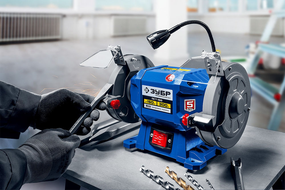Станок заточной d 150 мм 300 Вт Профессионал ЗУБР ПСТ-150