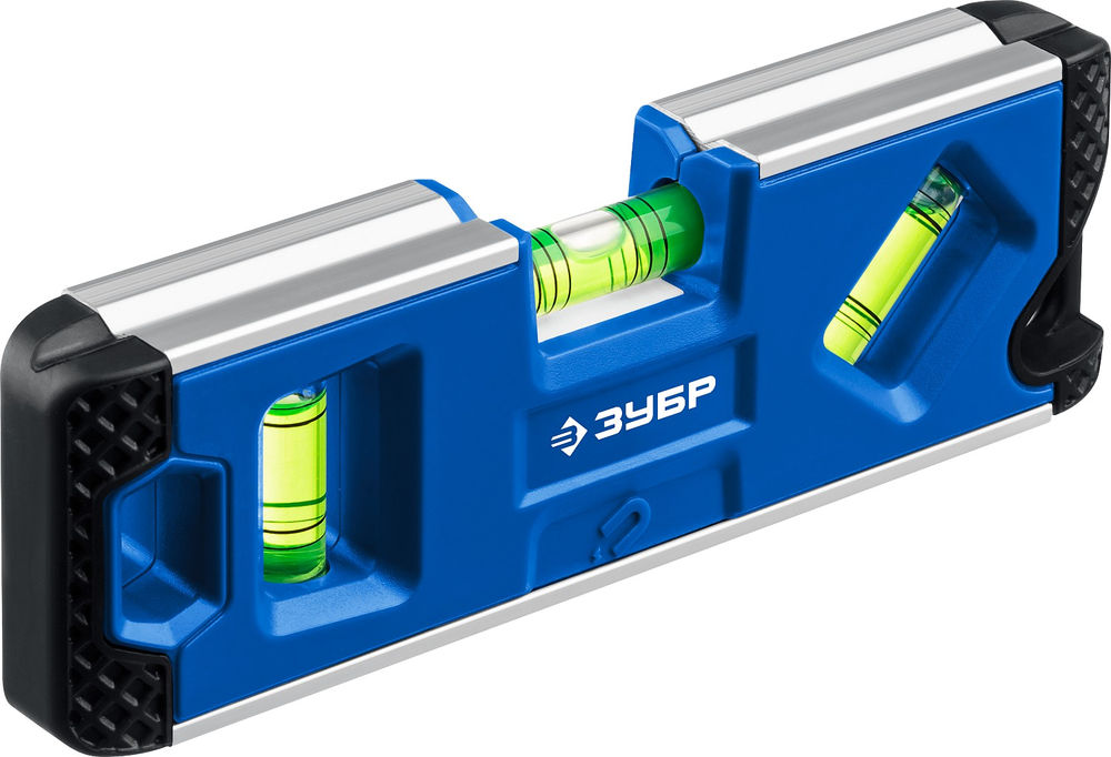 Магнитный компактный уровень КОМПАКТ 3М, 150 мм, Т-образный усиленный профиль ЗУБР Профессионал 34552