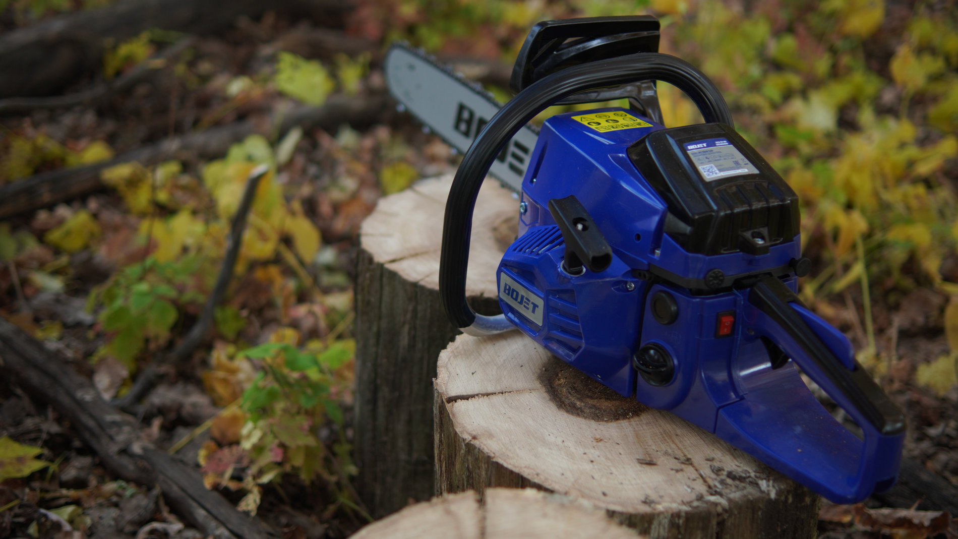 Бензиновая цепная пила, 2-х тактн., 49 см?, 18 (45 см)