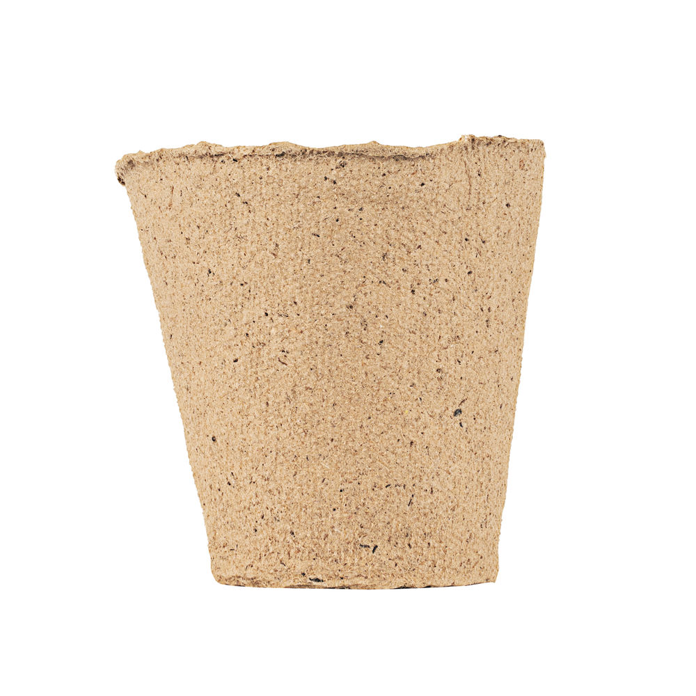 Горшочек для рассады, 80 х 80 мм, торфяной, 10 шт, (64365)