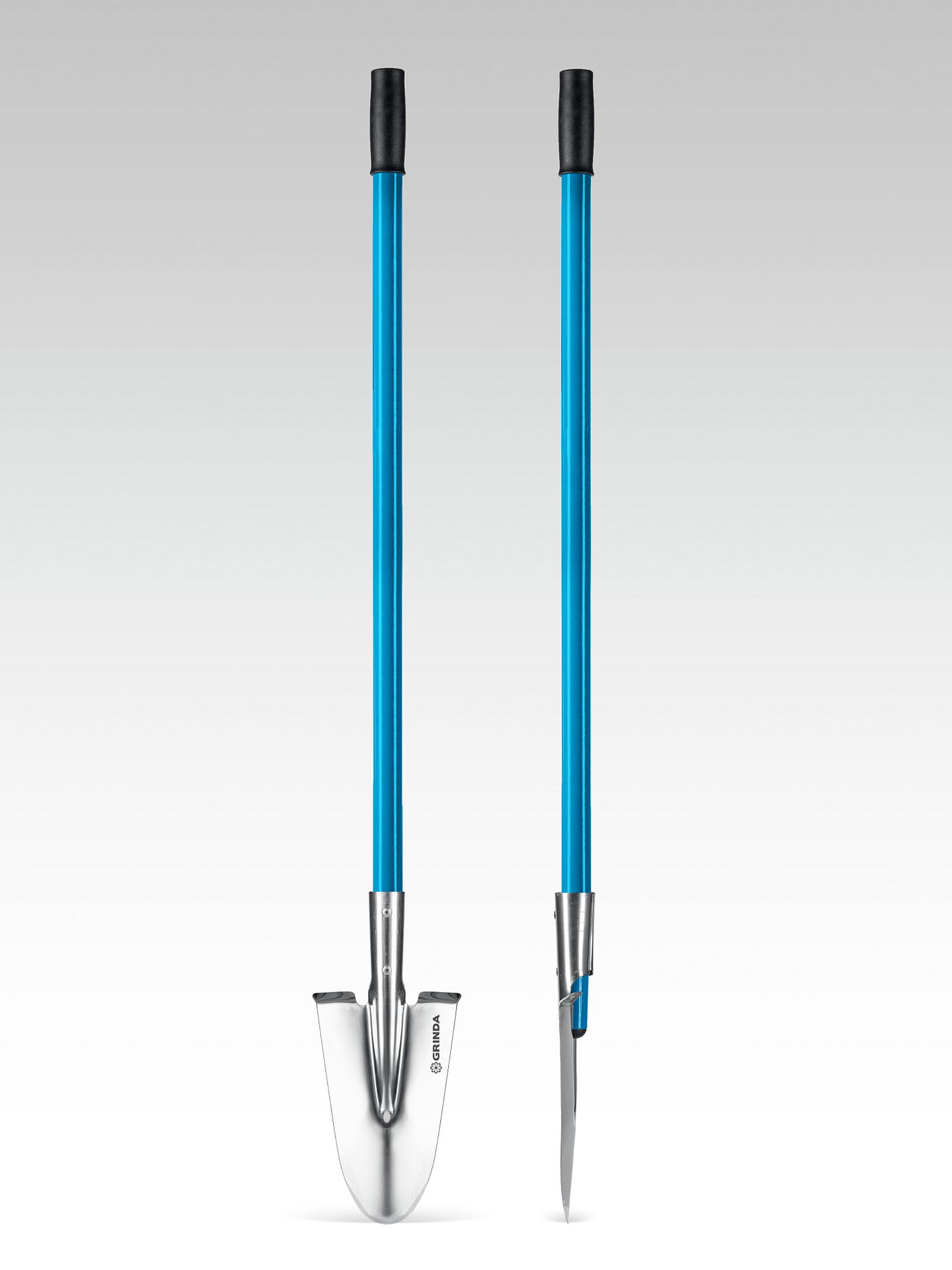 GRINDA WS-1 лопата дамская посадочная, 200х120х1200мм, алюминиевый черенок, PROLine (421826)