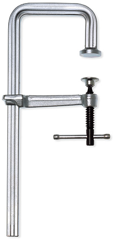 Струбцина U-образная цельнометаллическая лёгкая 250/120, 4 кН, Т-ручка GU25-12-6ZK BE-GU25-12-6ZK