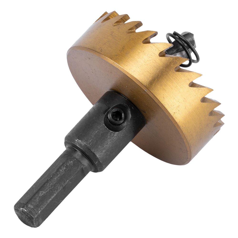 Коронка по металлу HSS, 45 мм, нитридтитановое покрытие Denzel (724115)