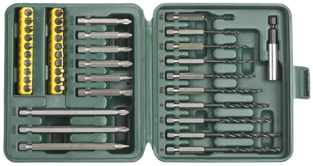 Набор бит со сверлами KraftMax, 40 шт KRAFTOOL 26156-H40