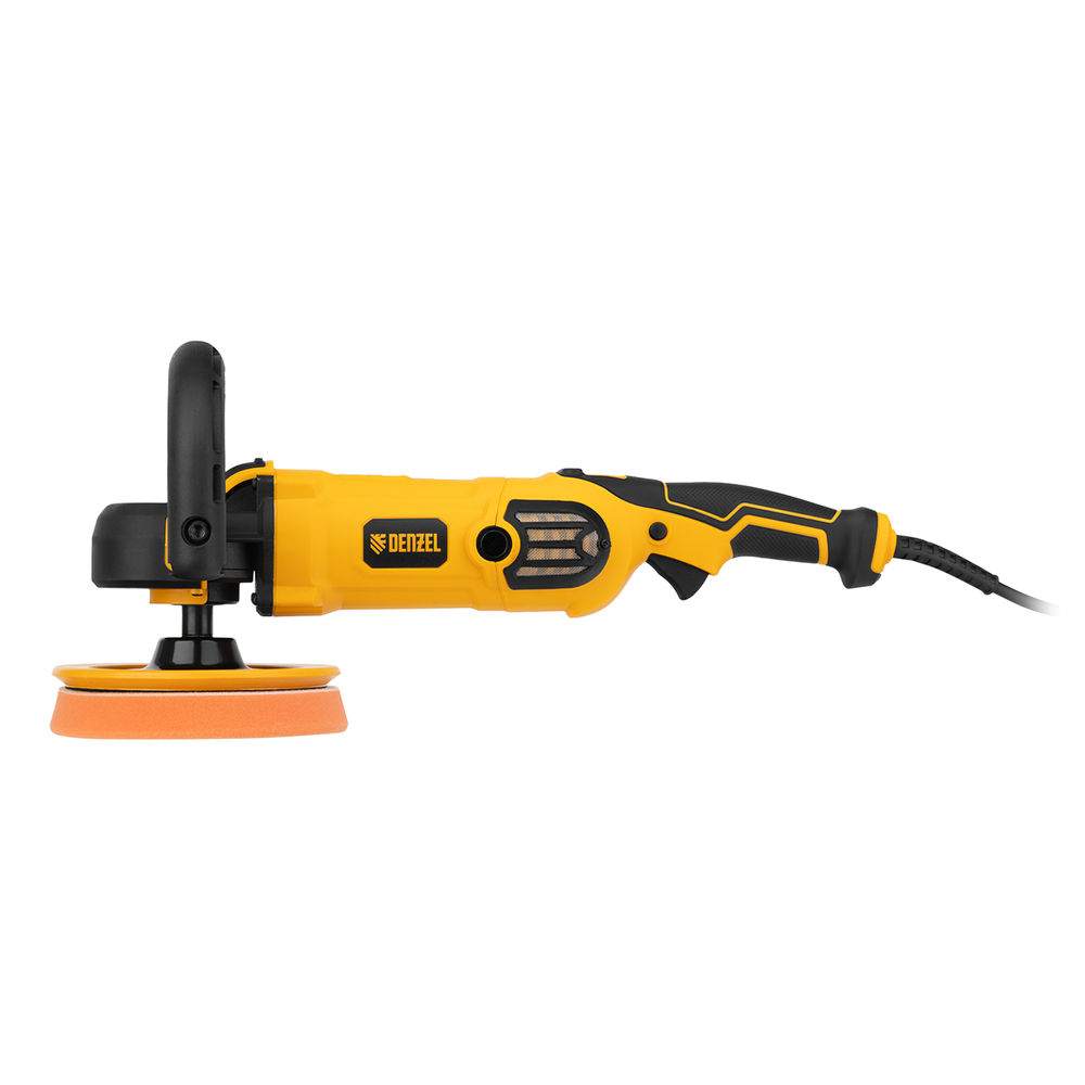 Машина полировальная CP-180, 1400 Вт, 180 мм, 0-3000 об/мин Denzel (27701)