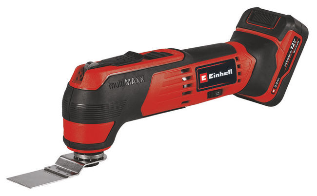 МФУ акк. Einhell TE-MG 12/1 Li 1x2,0Aч, 5000-16500кол/мин,2,8 град,Quick,слайдер,набор оснастки (4465180)