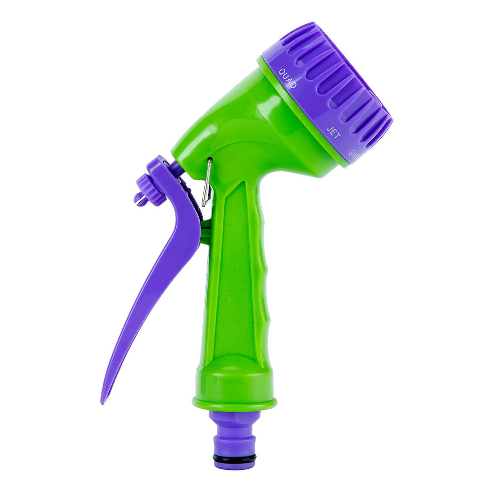 Набор для подключения шланга 3/4, пистолет 7 режимов полива, адаптер, 2 соединителя Palisad (65178)