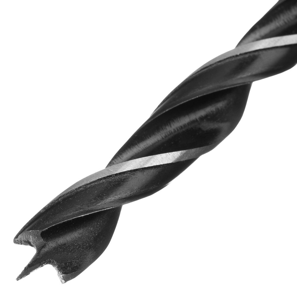 Набор сверл по бетону, металлу, дереву 4-5-6-8-10 мм, 15 шт, пластиковый бокс, цилиндрический хвостовик Sparta (725085)