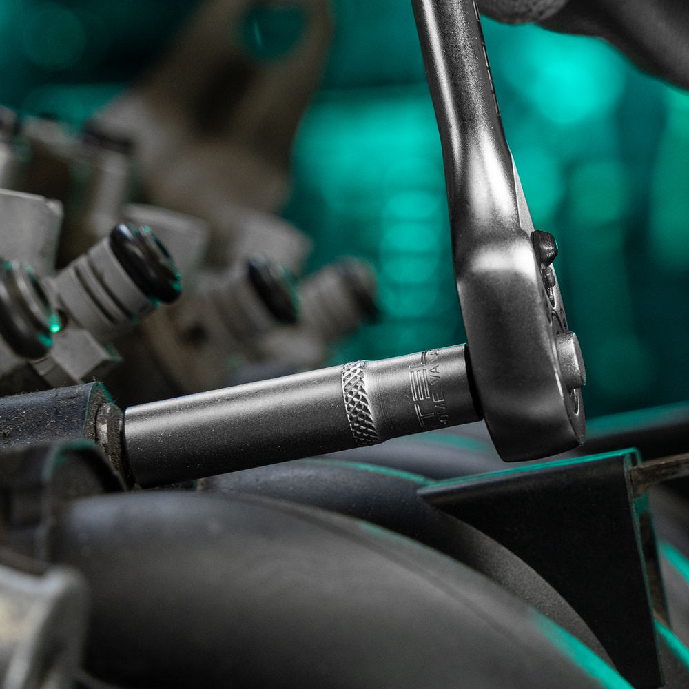 Набор торцевых головок с трещоткой, 1/4, 26 предметов Stels