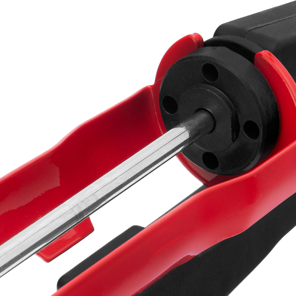 Пистолет для герметика, 310 мл, полуоткрытый, противовес, круглый шток 8 мм Matrix (88666)