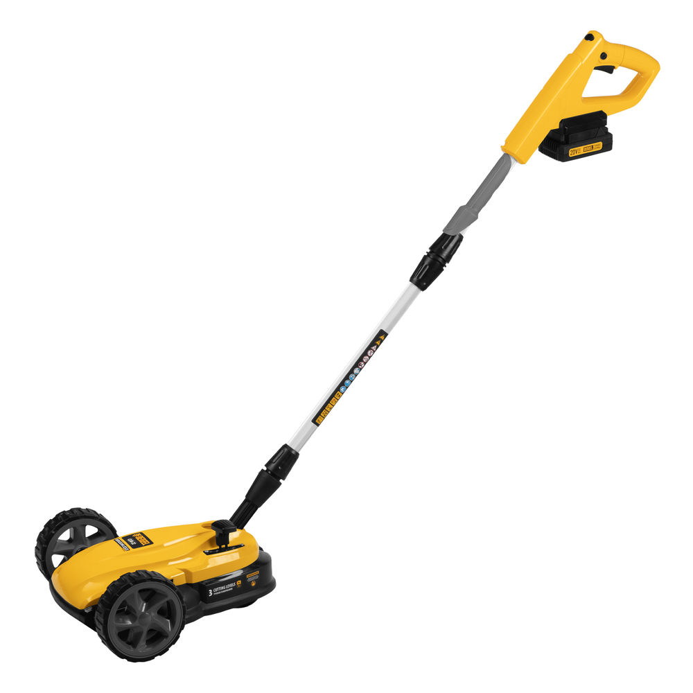 Портативная аккумуляторная газонокосилка CLM-22, Li-ion, 20В, 220 мм // Denzel (58860)