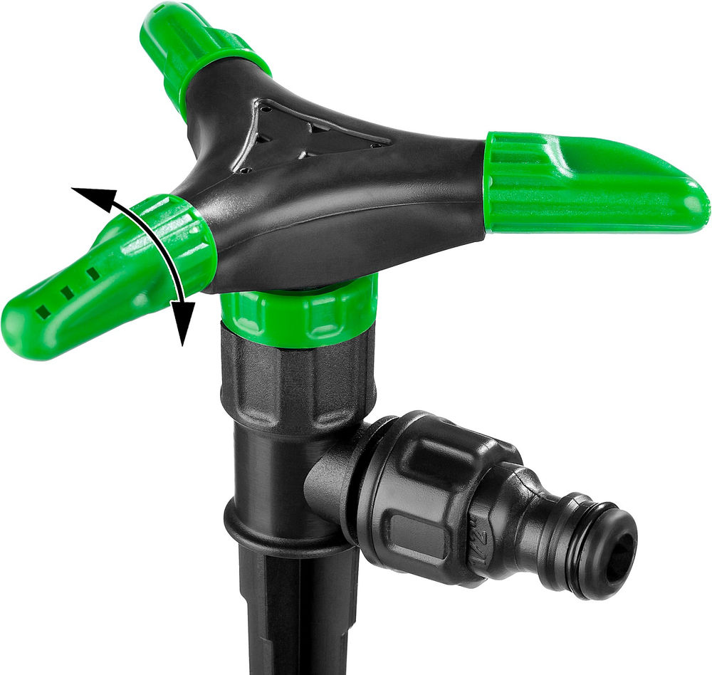 Круговой распылитель 3-х лепестковый, пластик ABS РОСТОК РК-3 427612