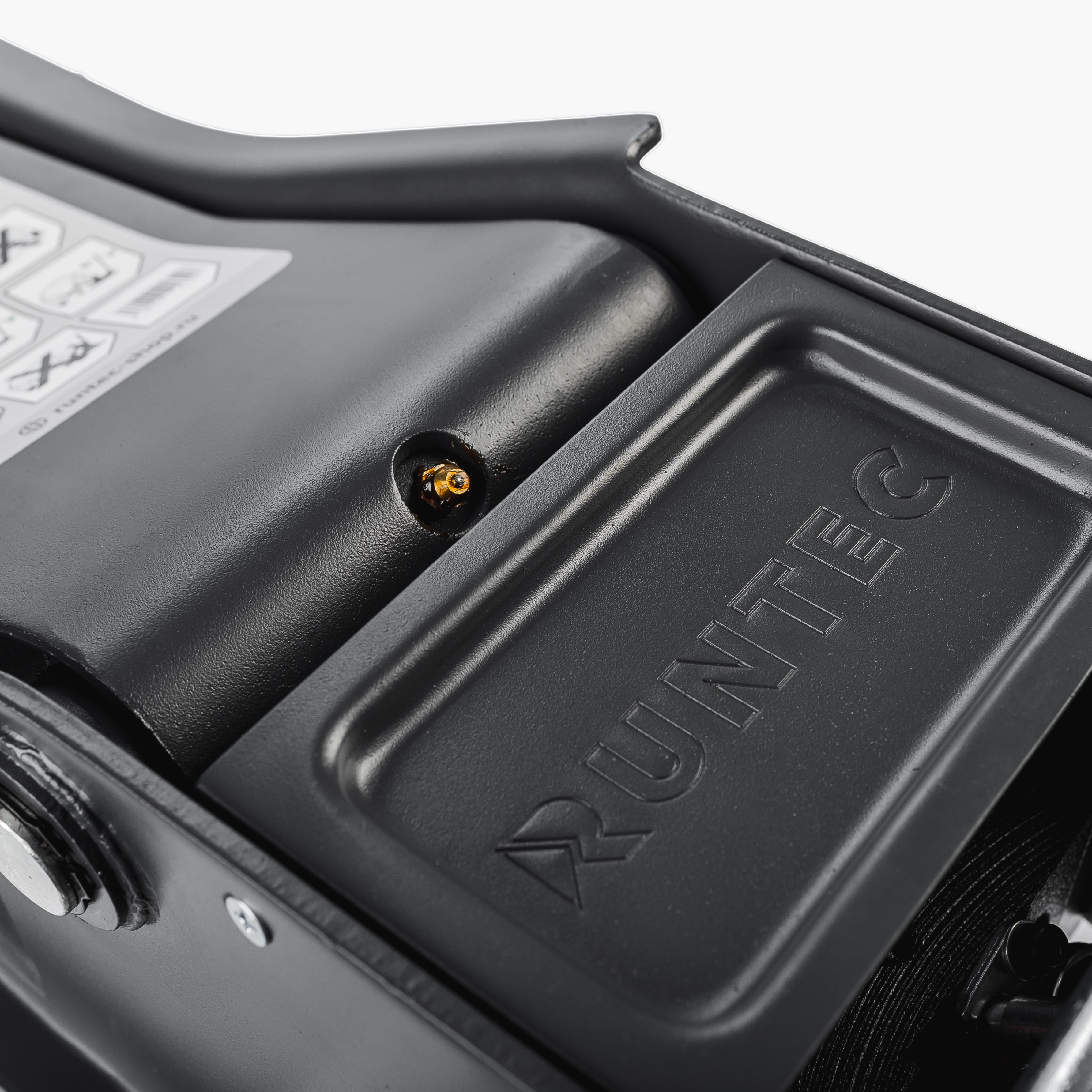 Домкрат подкатной низкого подхвата 3 т, 75-505 мм, усиленный Quick Up RUNTEC RT-PJL3Q