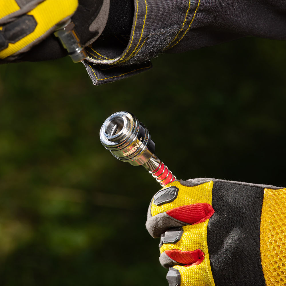 Шланг спиральный воздушный, 5 м, с быстросъемными соединениями Matrix (57002)