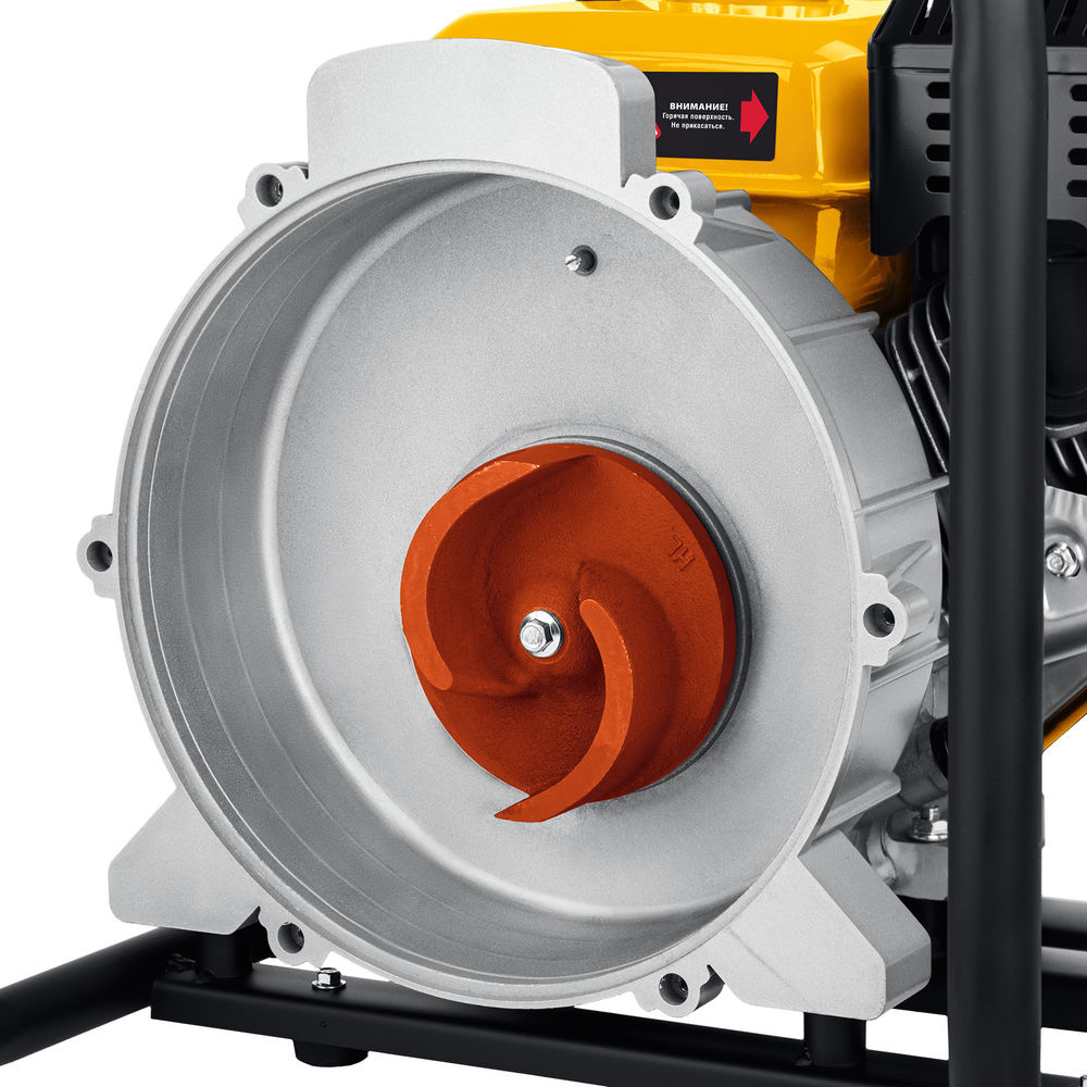 Мотопомпа бензиновая для грязной воды 1300 л/мин STEHER WPD-1300