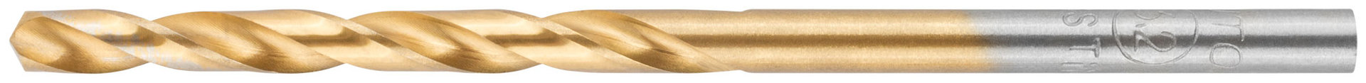 Сверло по металлу Cutop Profi с титановым покрытием, 3,2х65 мм (10 шт) (52-434)