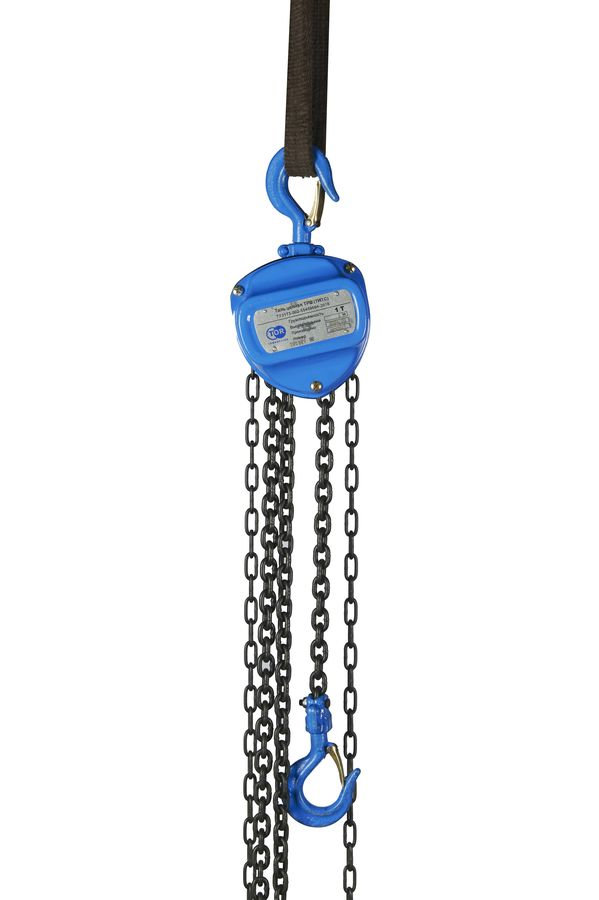 Таль ручная шестеренная TOR ТРШ C 1ТХ9М 4:1 PRO для тяжелых работ (101191)