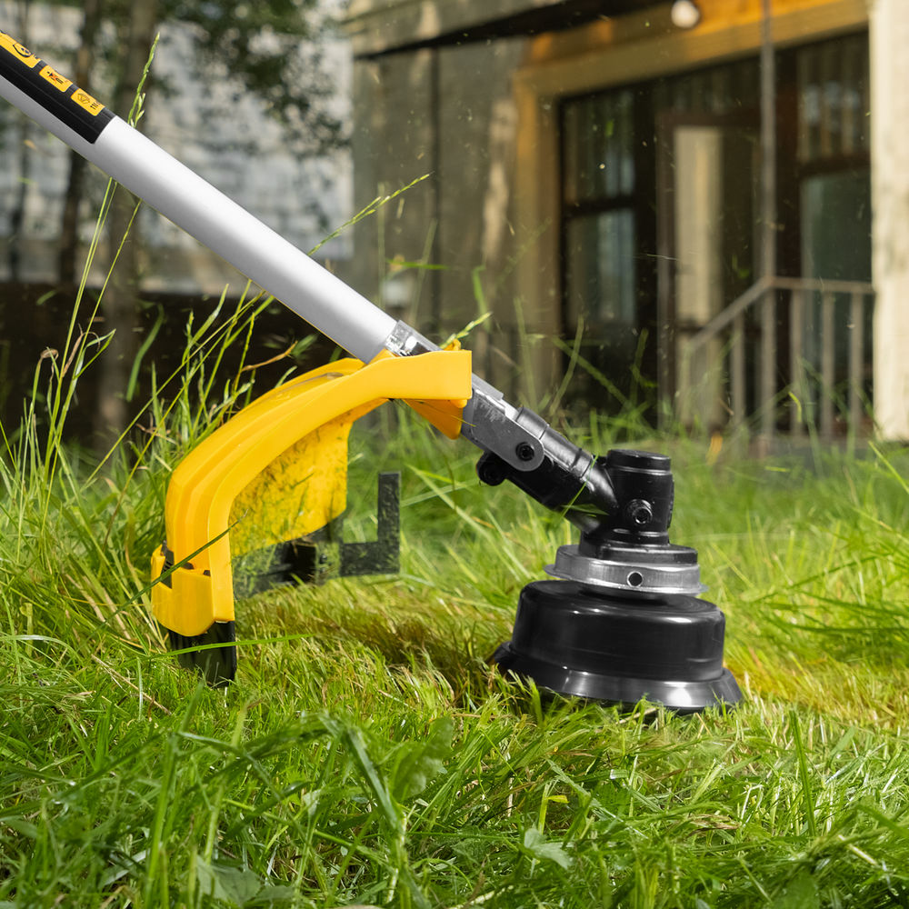 Триммер бензиновый DTL-33, 33 см3, неразъемная штанга Denzel (96261)