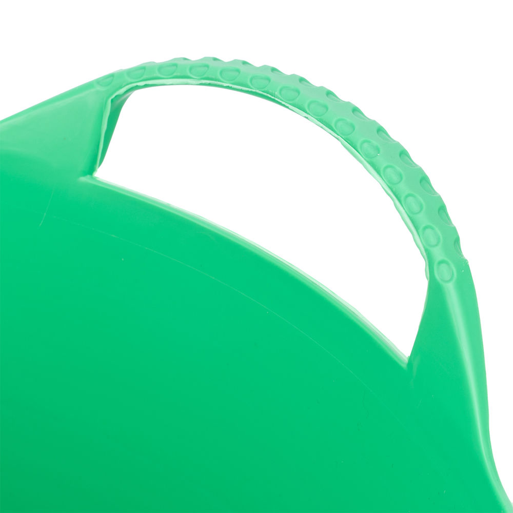 Ведро гибкое сверхпрочное, 14 л, зеленое, Сибртех (67501)