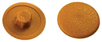 Заглушки под конфирмат темно коричневый 100 шт. ПРОМ (31756)