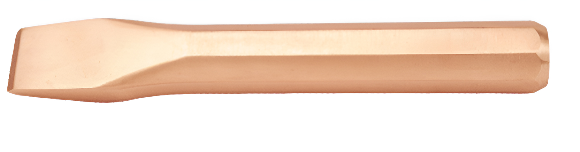 Зубило 8-гранное 160х14 искробезопасный сплав BeCu 233-1002, HORTZ